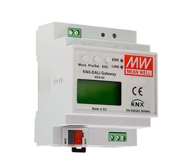 DIGIMAX SRL - DIXKDA-064 GATEWAY DIN RAIL KNX-64DALI