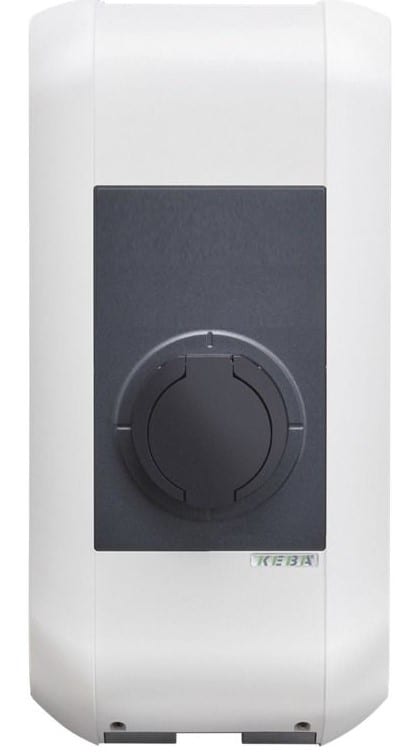 KEBA ENERGY AUTOMATI KEA111.642 P30 WALLBOX MOCKUP I SOCKET I WHITE I RA