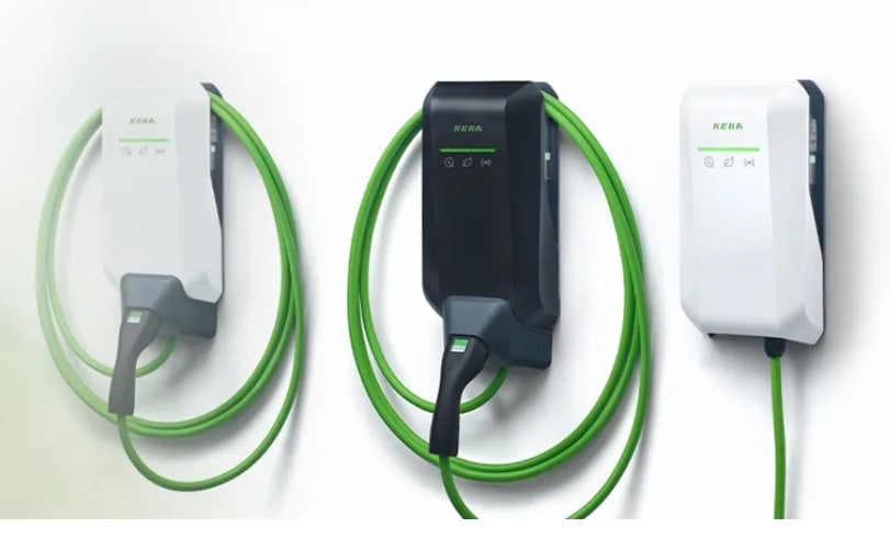 KEBA ENERGY AUTOMATI - KEA139.327 P40 white 22kW-3phase cable 6m BLE-WLAN