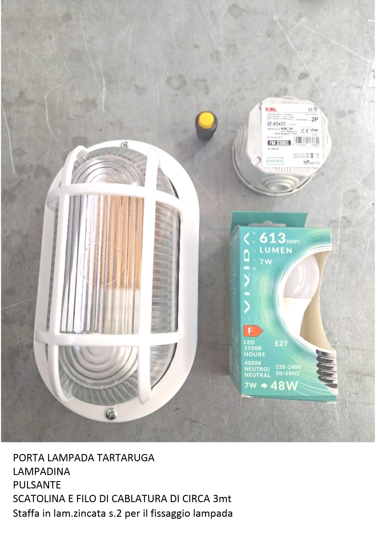 LEF SRL - LEXKIT-ILLUMINAZ/IT KIT ILLUMINAZIONE BOX X TRAFO IN RESINA