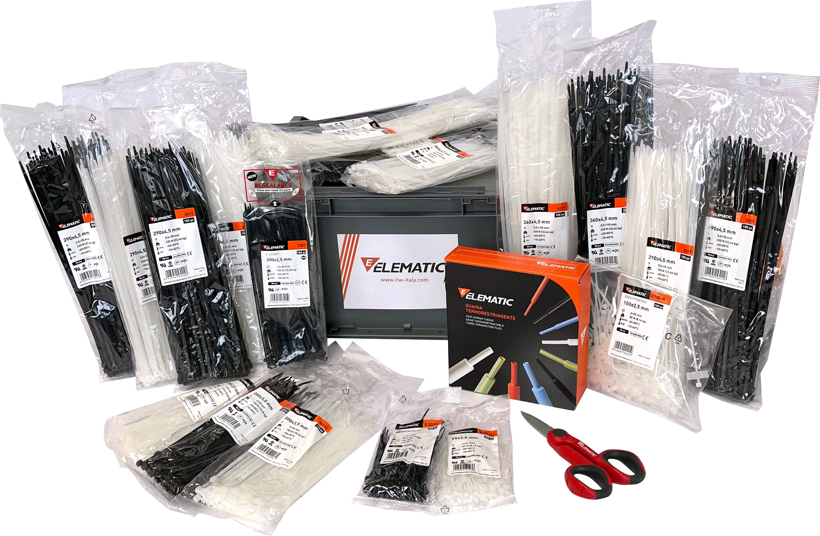 ELEMATIC SPIT ITPKITCASSETTA-EL04 KIT GLI INDISPENSABILI CABLAGGIO