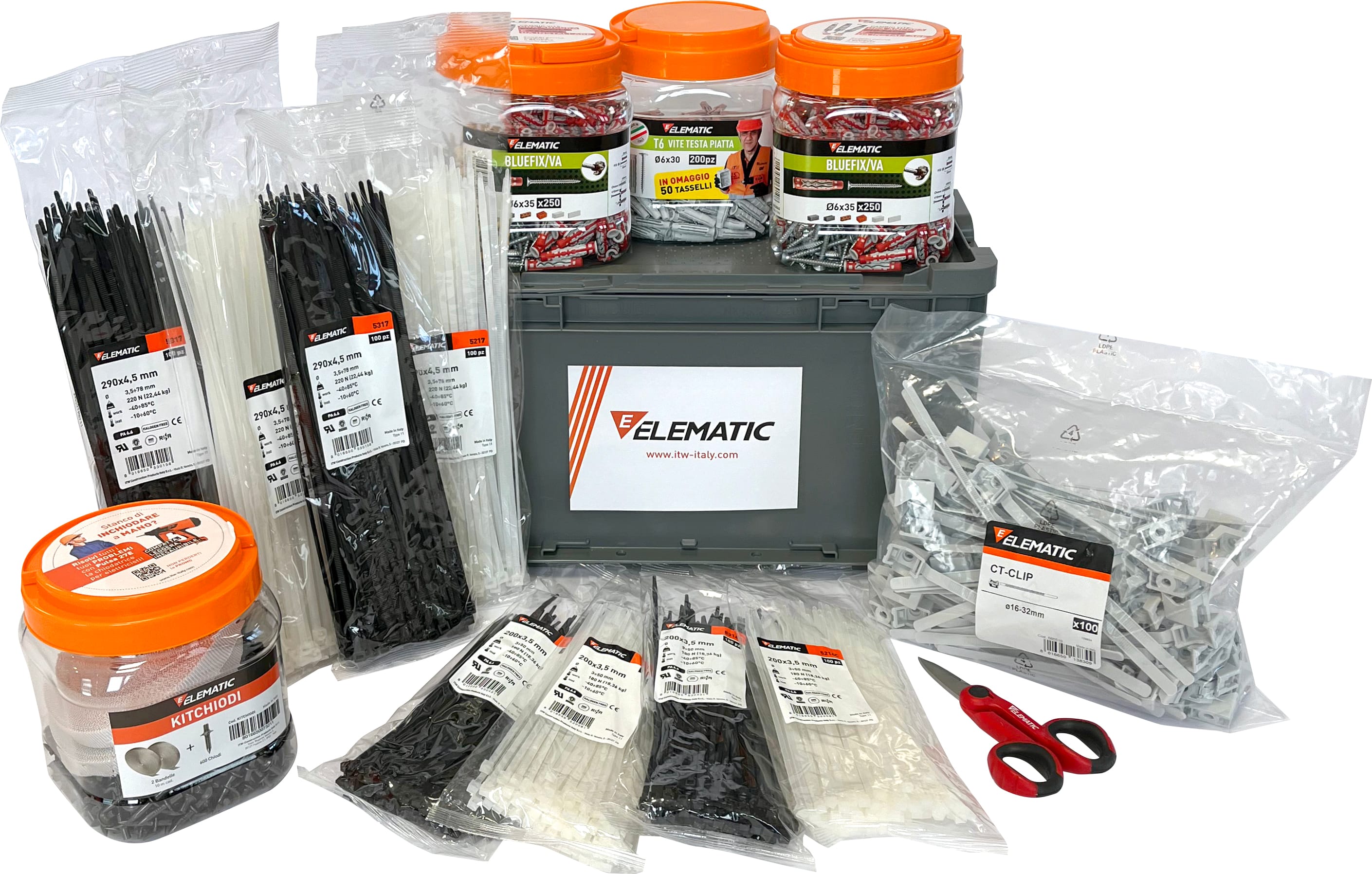 ELEMATIC SPIT ITPKITCASSETTA-EL05 KIT INDISPENSABILI ELETTRICO 3