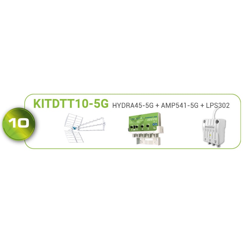 FTE MAXIMAL ITALIA S FTEKITDTT10-5G KITDTT10-5G HYDRA45-5G+AMP541-5G+LPS302