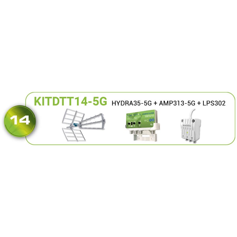 FTE MAXIMAL ITALIA S FTEKITDTT14-5G KITDTT14-5G 2 HYDRA35-5G+AMP313-5G+LPS30