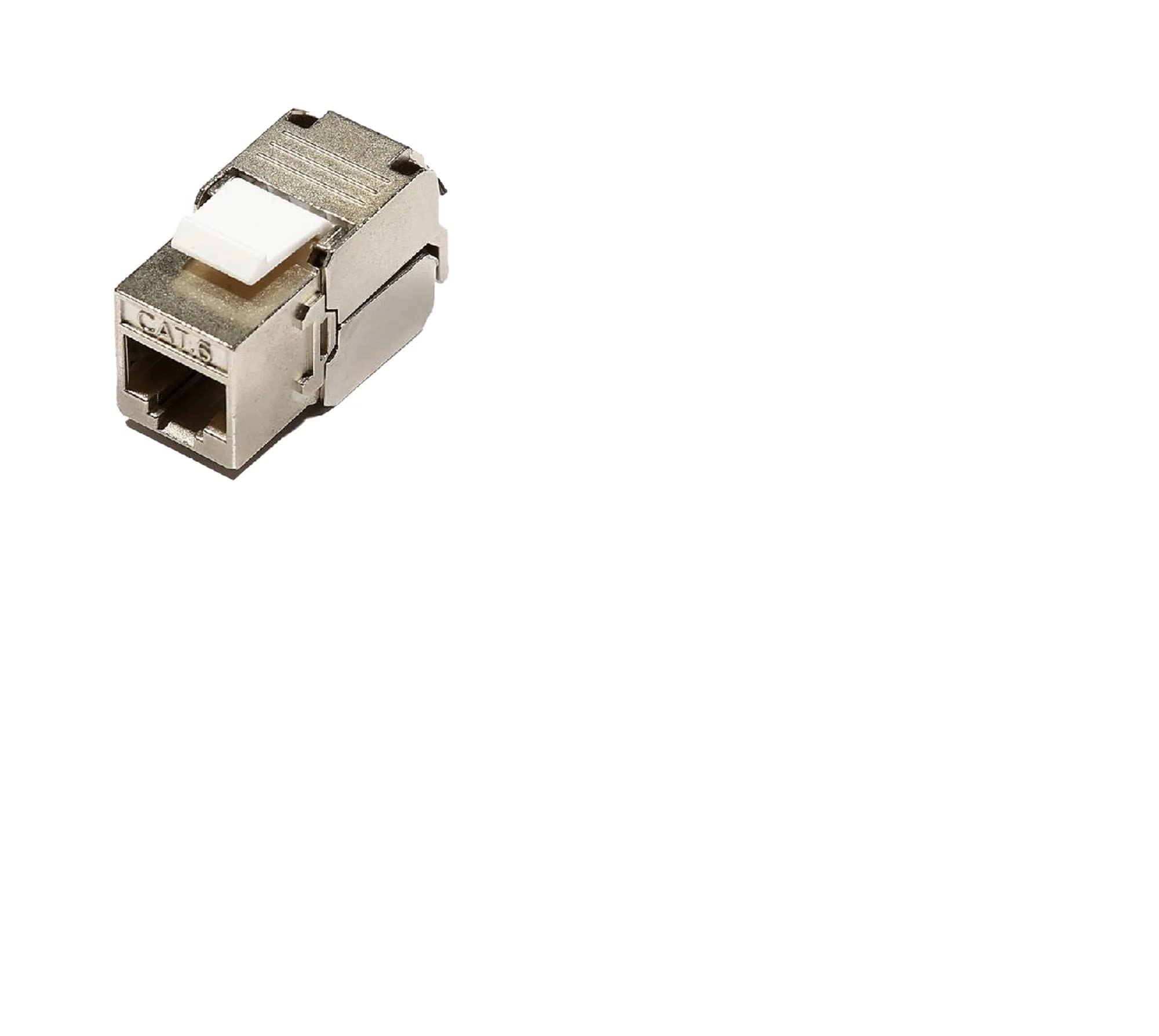 LINK4COM SRLS - LK4KJRJ45UTP6TL-WE Keystone jack RJ45 6 UTP toolless white
