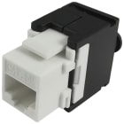LINK4COM SRLS - LK4KJRJ45UTP5ETL-WE Keystone jack RJ45 5E UTP toolless white