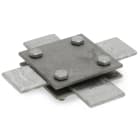 DIETZEL DIE006243 Kreuzklemme, M6x25 mm, Klemmbereich flac