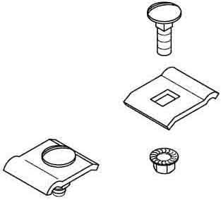 DIETZEL - DIE043518 Klemmbefestigungsset, 2x FRSV 6x16E, 2x