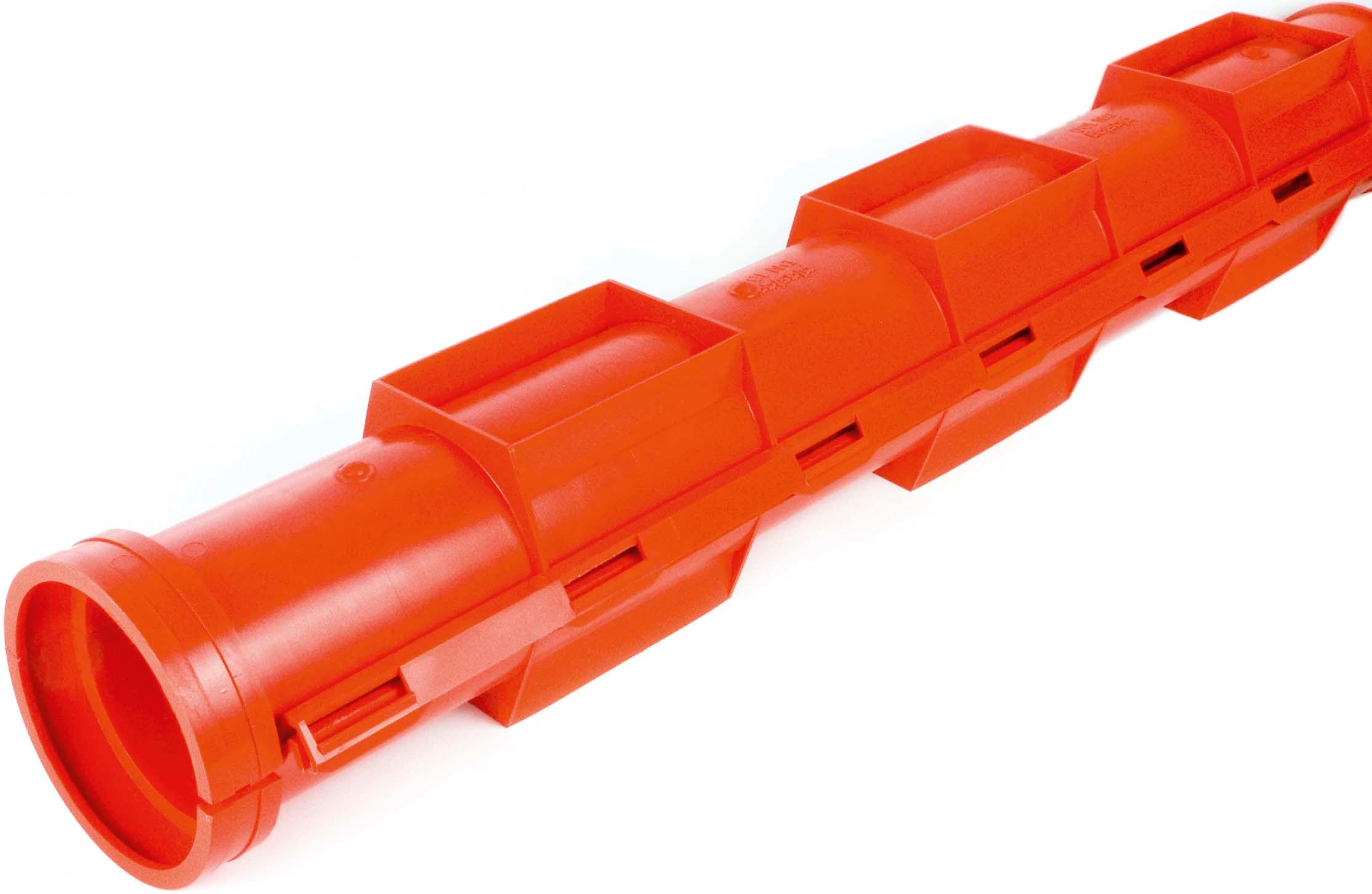 DIETZEL - DIE013592 PE-Kabelschutz-Halbschale, A 125 mm, Sy