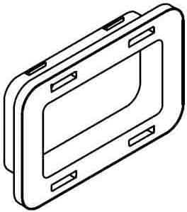 DIETZEL - DIE033437 Kabelschutzring fA1/4r RI 60, Polyethyle