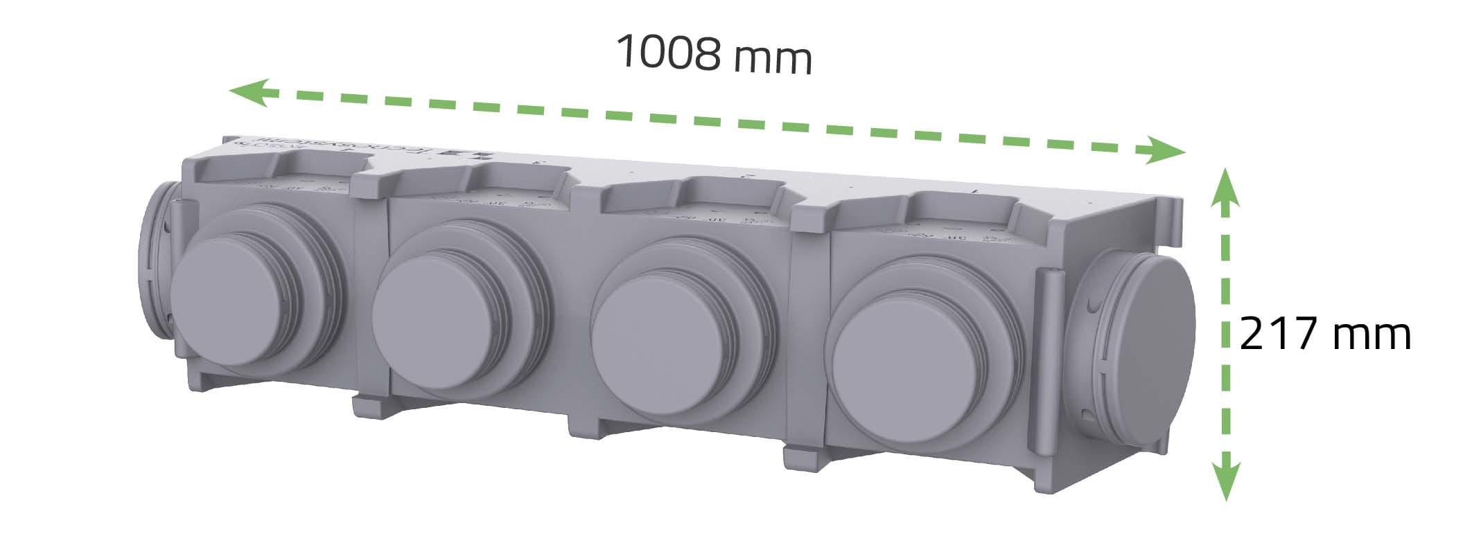 TECNOSYSTEMI SPA SOC - TNSPWD300237 KIT SVELTO 4 ZONE 150 PLENUM EOLO MINI
