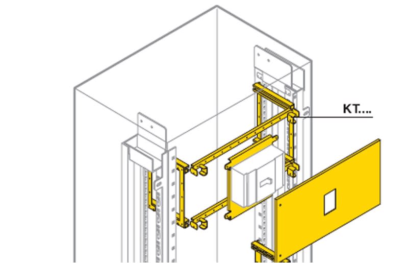 ABB SPA - ABBKT5112 KIT T5 ORIZZ.FISSO 300X600MM(HXL) M,K