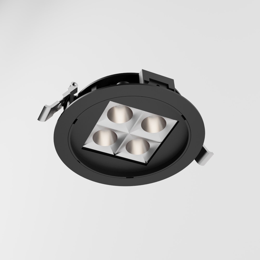 SIDE SPA - SDEKT5821LBN75 RULED T15 DIAM.145MM 18W 2112LM 4000K IP