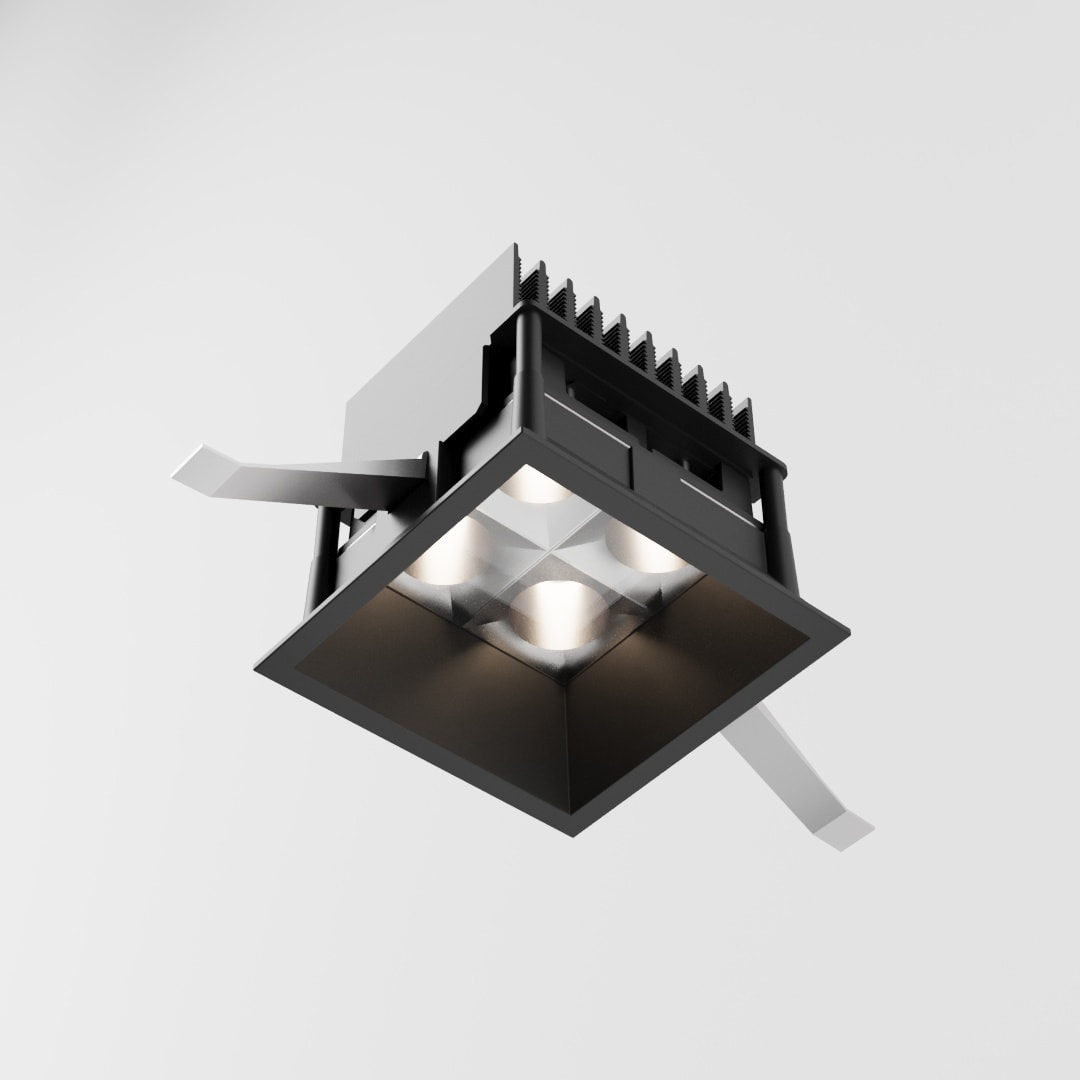 SIDE SPA - SDEKT5871LBC75 RULED Q10 93X93MM 13.8W 1567LM 3000K IP2
