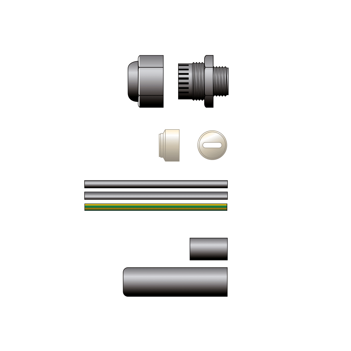ETELEC ITALIA SPA ETLKTA0PH KIT TERMINAZIONE E COLLEG. CAVI SERIE P/