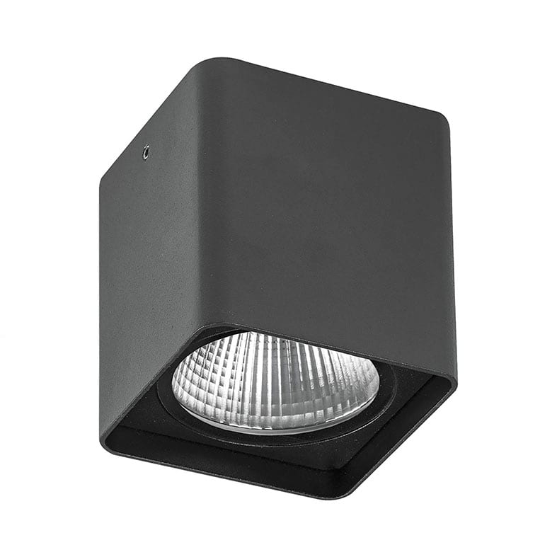 ROSSINI RSSKUB004AN DOWNLIGHT A PLAFONE QUADRATO ANTRACITE L
