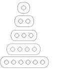 ABB SPA - ABBKV 920 0 MA6-1008 Targh 4 fori alluminio e giallo