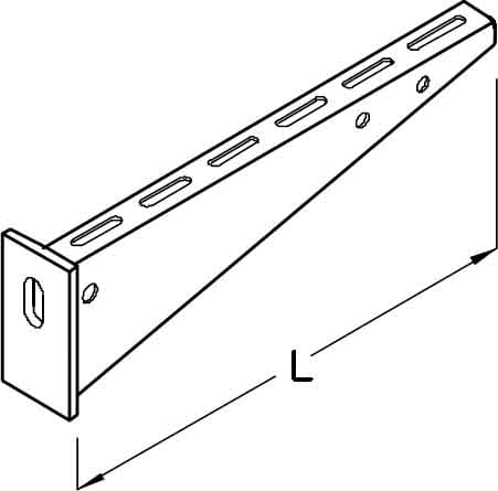 DIETZEL DIE022240 Wandkonsole, standard, 500x96x520 mm, ta