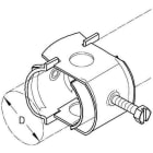 DIETZEL DIE035550 Kabelschelle, fA1/4r A 28-32 mm, zur Wa