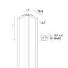 NOVALUX SPA - NOX101875.99 L-16 EVO: EDGE OPALE 2M ANG.INT HYDRO