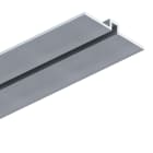 NOVALUX SPA - NOX1018B2.99 PROFILO LINEARE spessore 12,5 mm tagliabile in opera da pendinare Sistema per installazione del binario elettrificato ad incasso in cartongesso. Garan