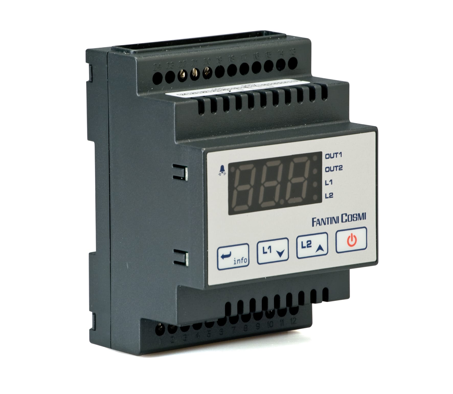 FANTINI COSMI SPA - FANL03BI1A TERMOREG. BARRA DIN + NTC10K 12VCA/DC 1