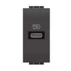 BTICINO BTIL4192AC LL - CARIC. USB A+C 1M ANTRACITE 20W PD