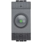 BTICINO - BTIL4402N Drehdimmer 500W R 1-Modulig Anthrazit