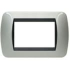 BTICINO - BTIL4803AL LIVING INT - PLACCA 3 POSTI ALLUMINIO