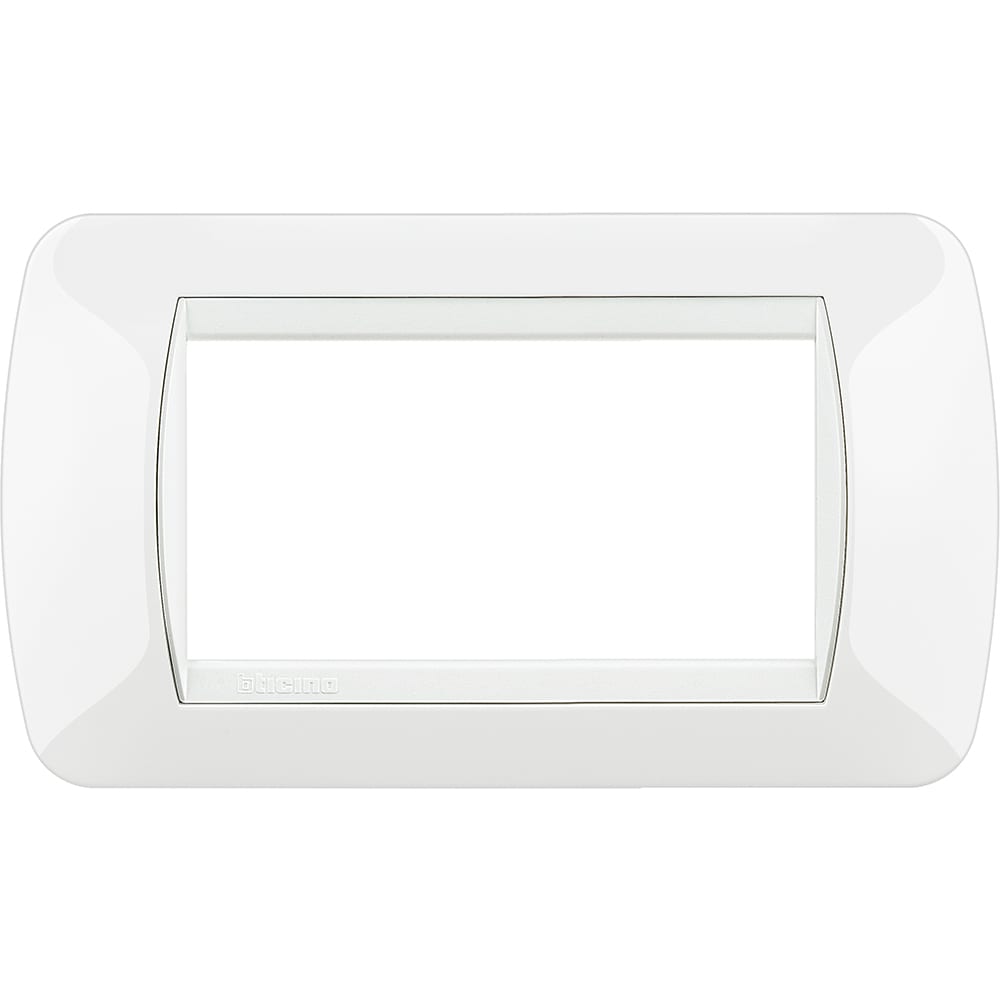 BTICINO BTIL4804BI LIVING INT - PLACCA 4P BIANCO