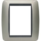 BTICINO - BTIL4826TC LIVING INT - PLACCA 3+3 POSTI TITANIO