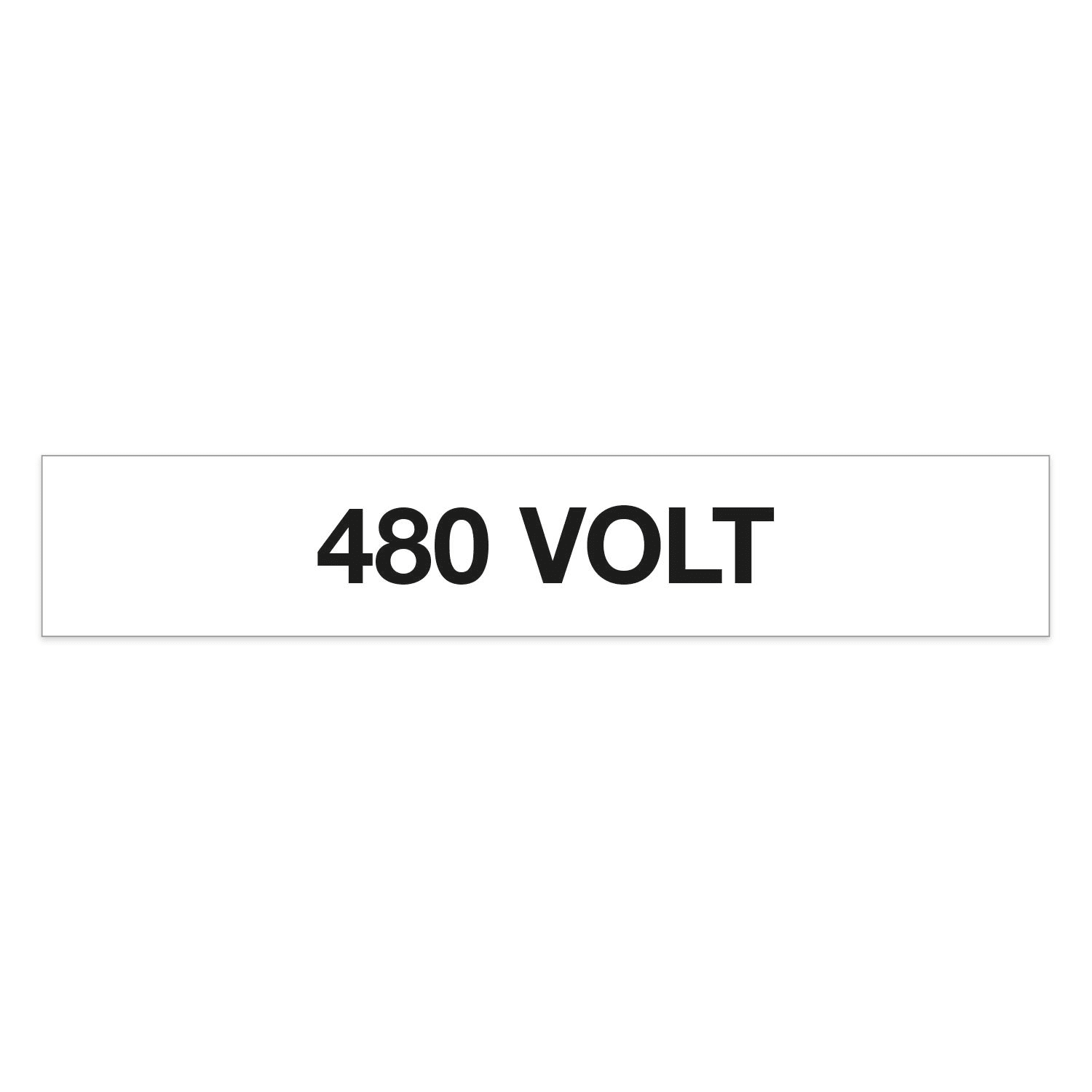 GRAFOPLAST SRL GRALA12561F1 480 VOLT VINILE ADESIVO 68X12MM 44PZ/FG
