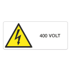 GRAFOPLAST SRL GRALA13078F1 PERICOLO 400V VINYL AD 280X150 1PZ/FG