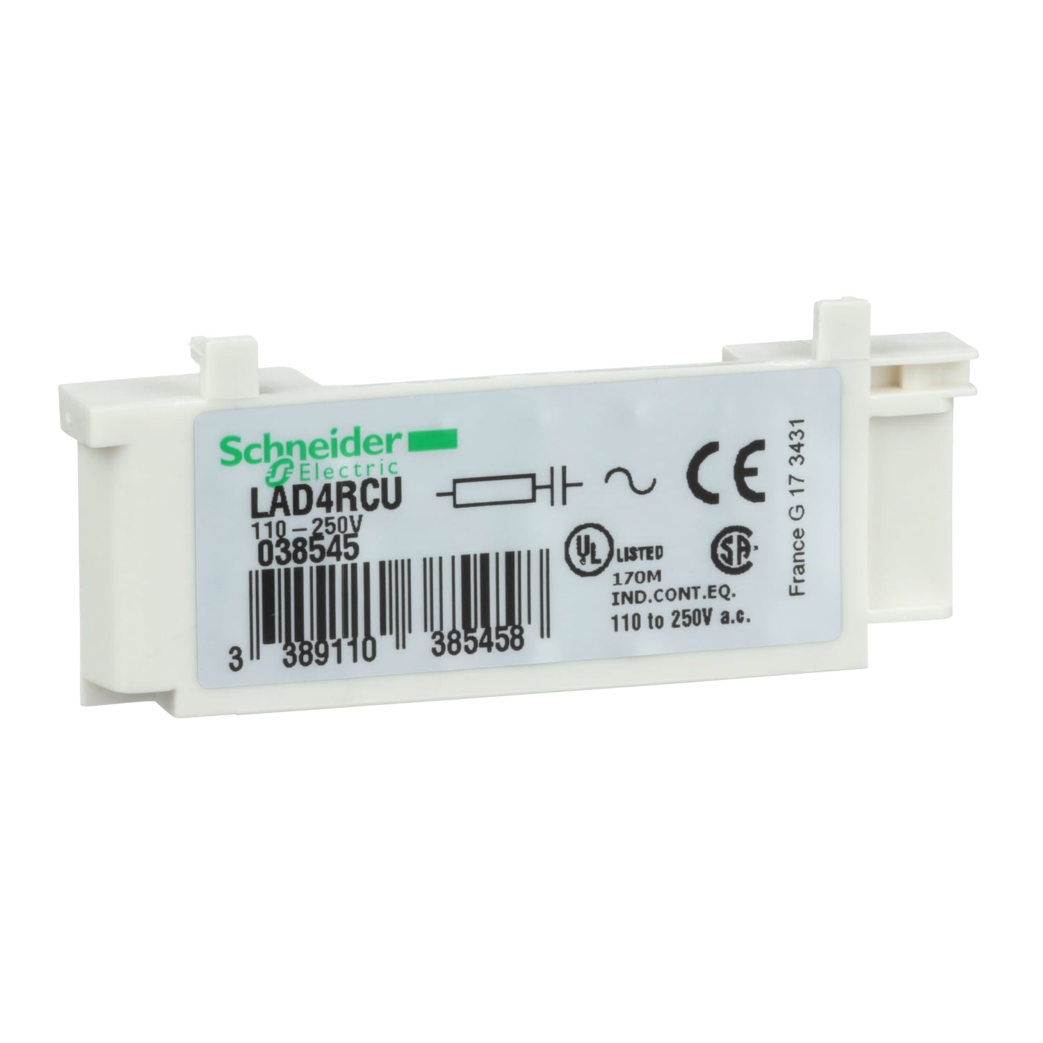 SCHNEIDER ELECTRIC SNRLAD4RCU FILTRO ANTIDISTURBORC 110-250VAC