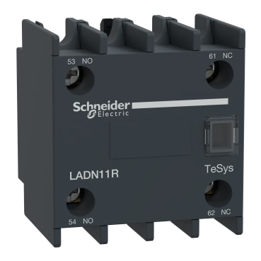 SCHNEIDER ELECTRIC - SNRLADN11R CONT.AUX 1NO+1NC FRONT AMB.GRAVOSI