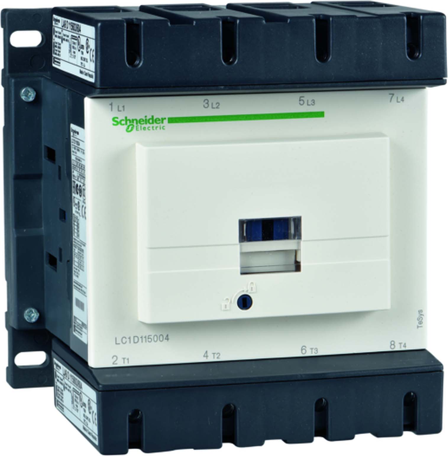 SCHNEIDER ELECTRIC - SNRLC1D115004M7 CONTATTORE 115A 220VAC 4P