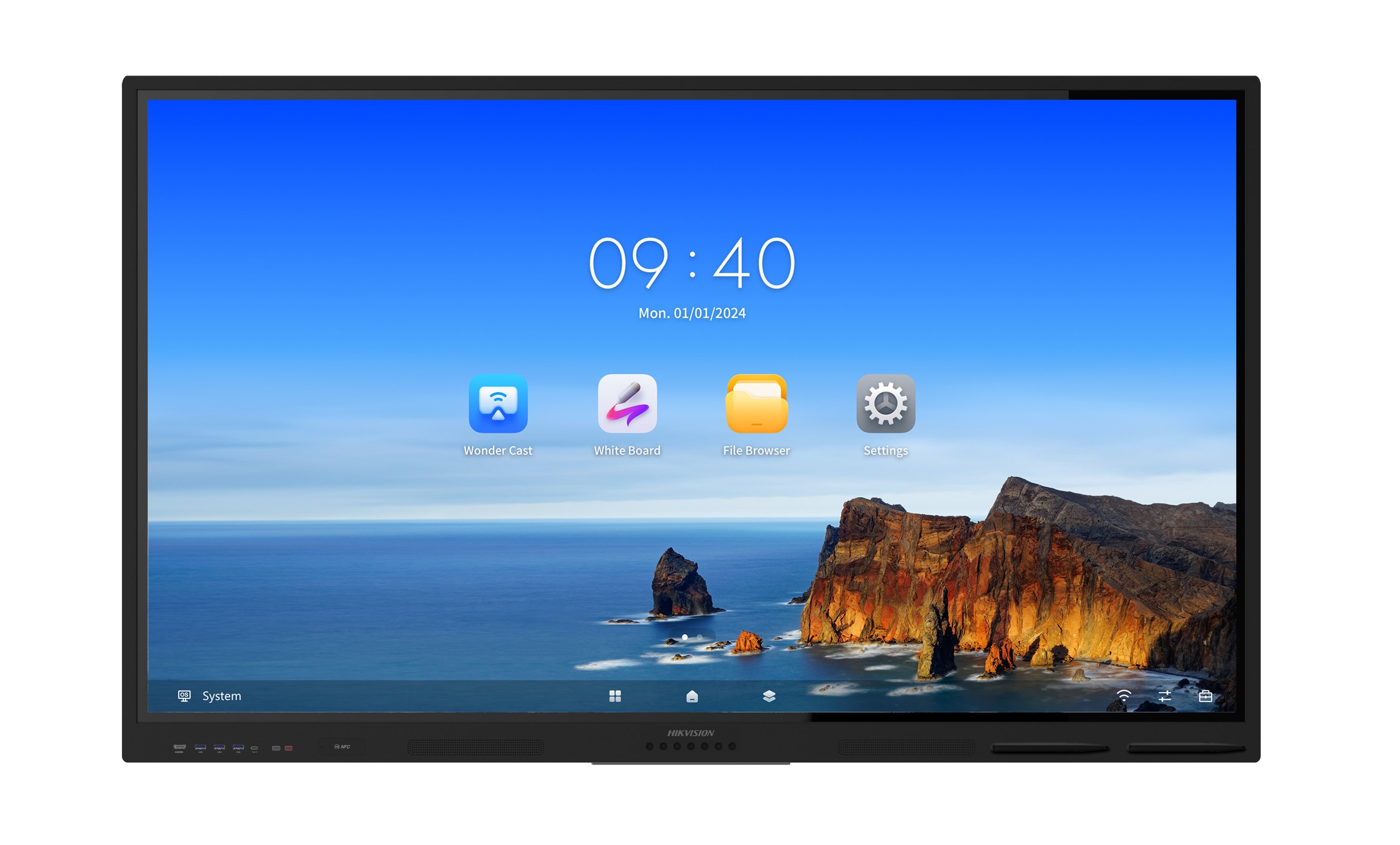 HIKVISION ITALY SRL HIK321000677 DS-D5B65RB/EL INTERACT MONITOR 65ANDROID