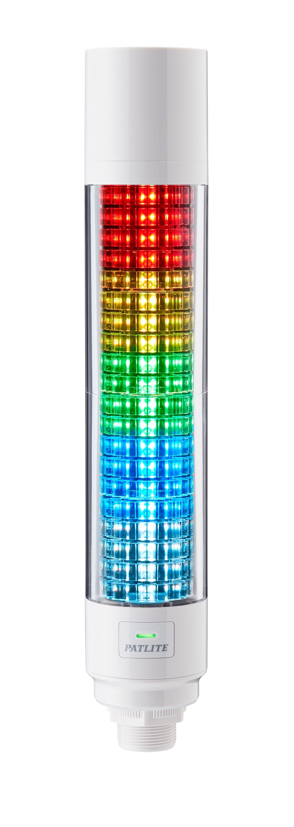 PATLITE EUROPE GMBH PMHLB6-20ILWCBW Torretta IO-Link, 60mm, 20 segmenti, 21 colori, buzzer, 88dB, IP65