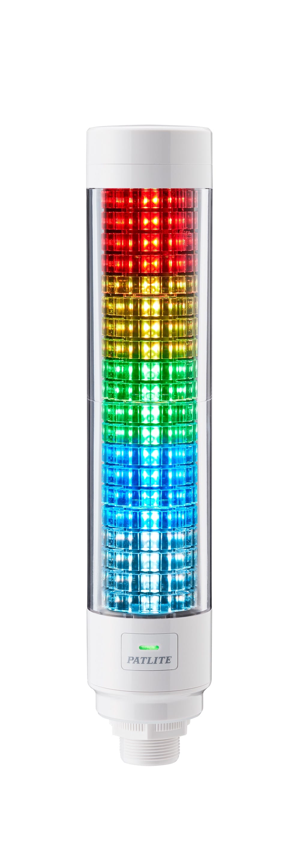 PATLITE EUROPE GMBH PMHLB6-20ILWCNW Torretta IO-Link, 60mm, 20 segmenti, 21 colori, senza buzzer, IP65