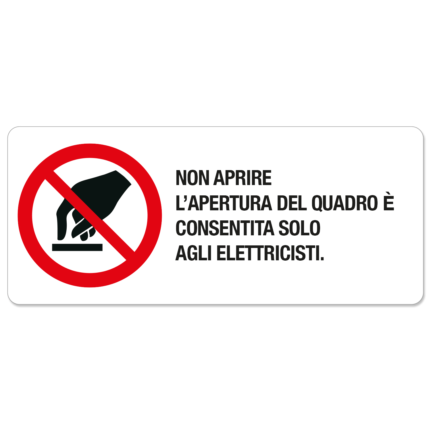 GRAFOPLAST SRL GRALC10195P1 NON APRIRE IN PVC 350X150 1PZ/FG