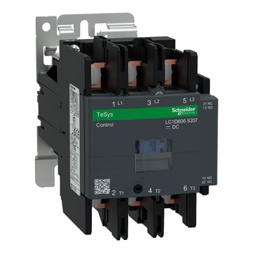 SCHNEIDER ELECTRIC SNRLC1D806BWS207 CONTATTORE 80A 24VDC CAP OC