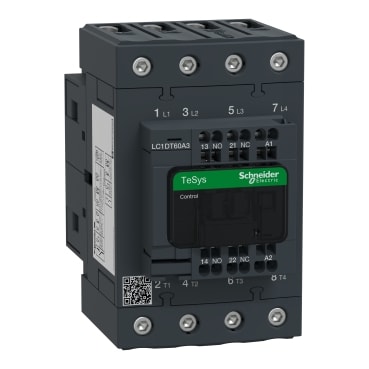 SCHNEIDER ELECTRIC - SNRLC1DT60A3E7 Contattore 60A 48VACmolla 4P