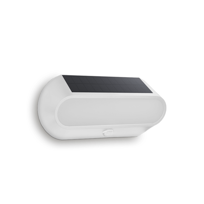 CENTURY ITALIA SRL CUYAUOBI-052540 APPLIQUE LED SOLAR AURA OVALE BIANCA