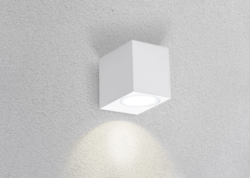 CENTURY ITALIA SRL - CUYAXO-1GU10SB APPLIQUE LED AXO QUADRATA MONODIREZ. BI