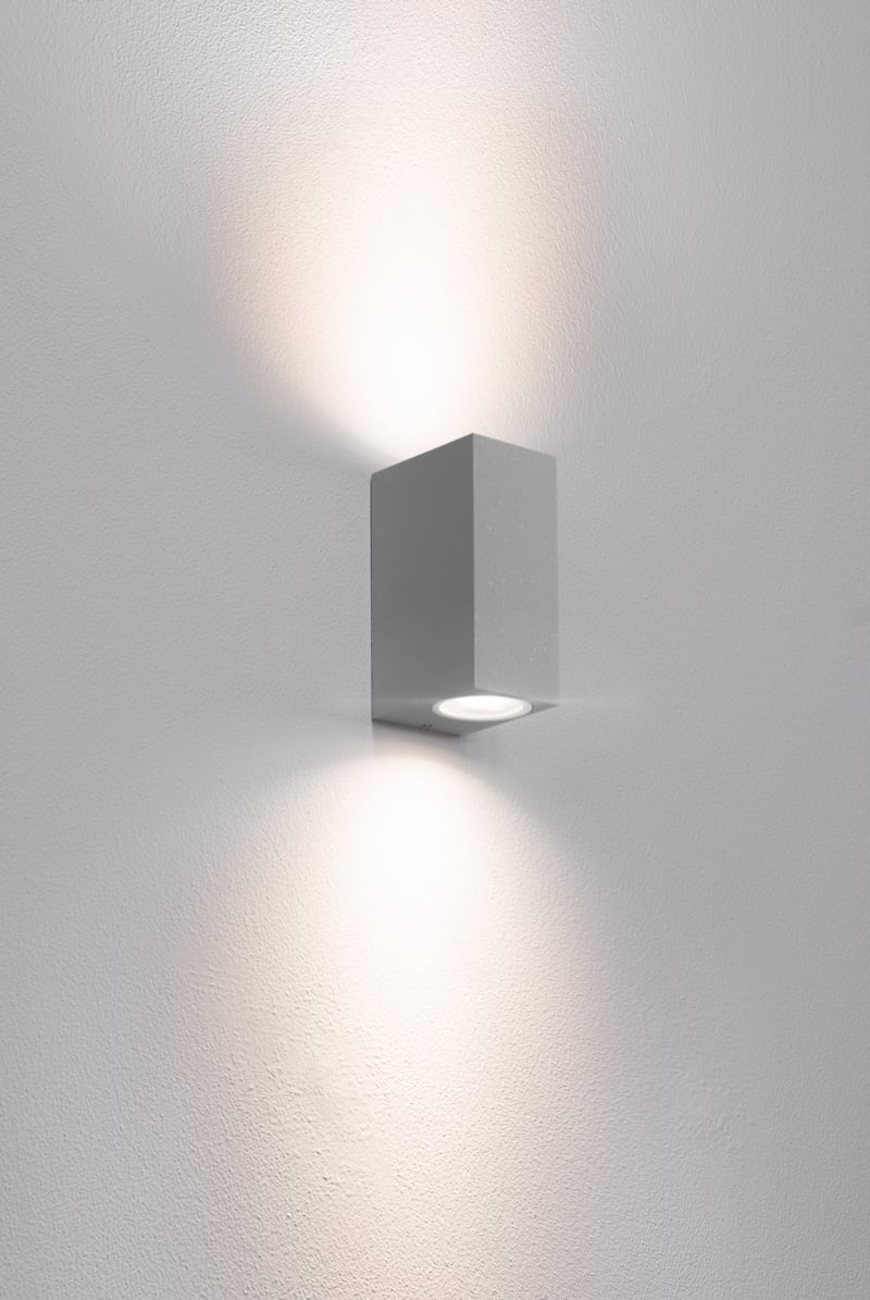 CENTURY ITALIA SRL - CUYAXO-2GU10SG APPLIQUE LED AXO QUADRATA BIDIREZ. GRIG