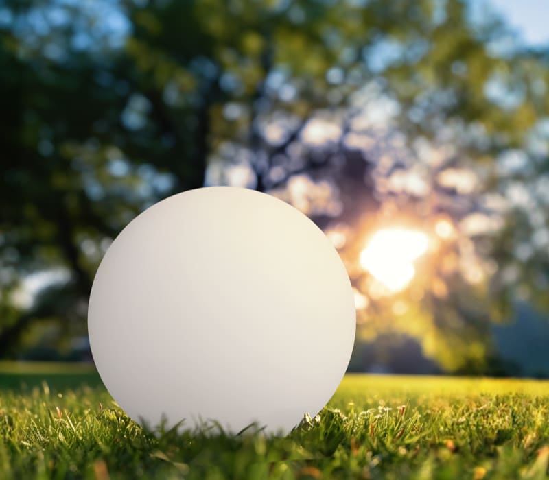 CENTURY ITALIA SRL - CUYBLL-044000 LAMP. LED SOLARE BOLLA D400XH390 MM