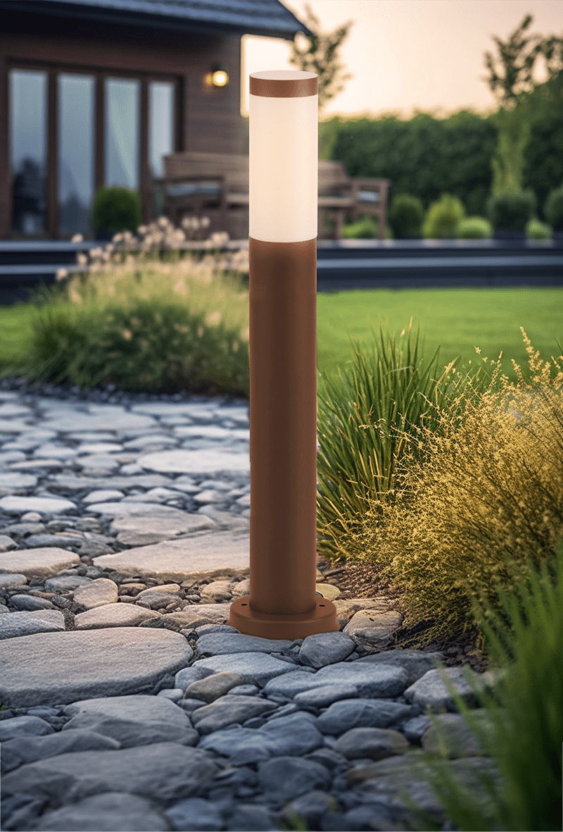CENTURY ITALIA SRL CUYBMB-8027CO PALETTO LED BAMBOO 800MM CORTEN