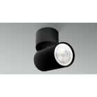 CENTURY ITALIA SRL - CUYENRN-GU10 FARETTO SOFFITTO ENFASI ROUND NERO