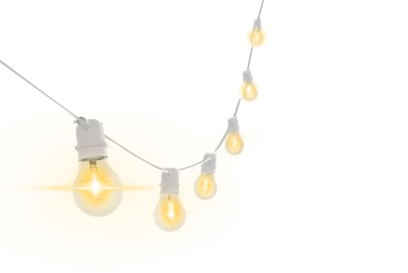CENTURY ITALIA SRL CUYFSTABCL-062722 FIESTA LED FILO LUCI BIANCO CLEAR 36V