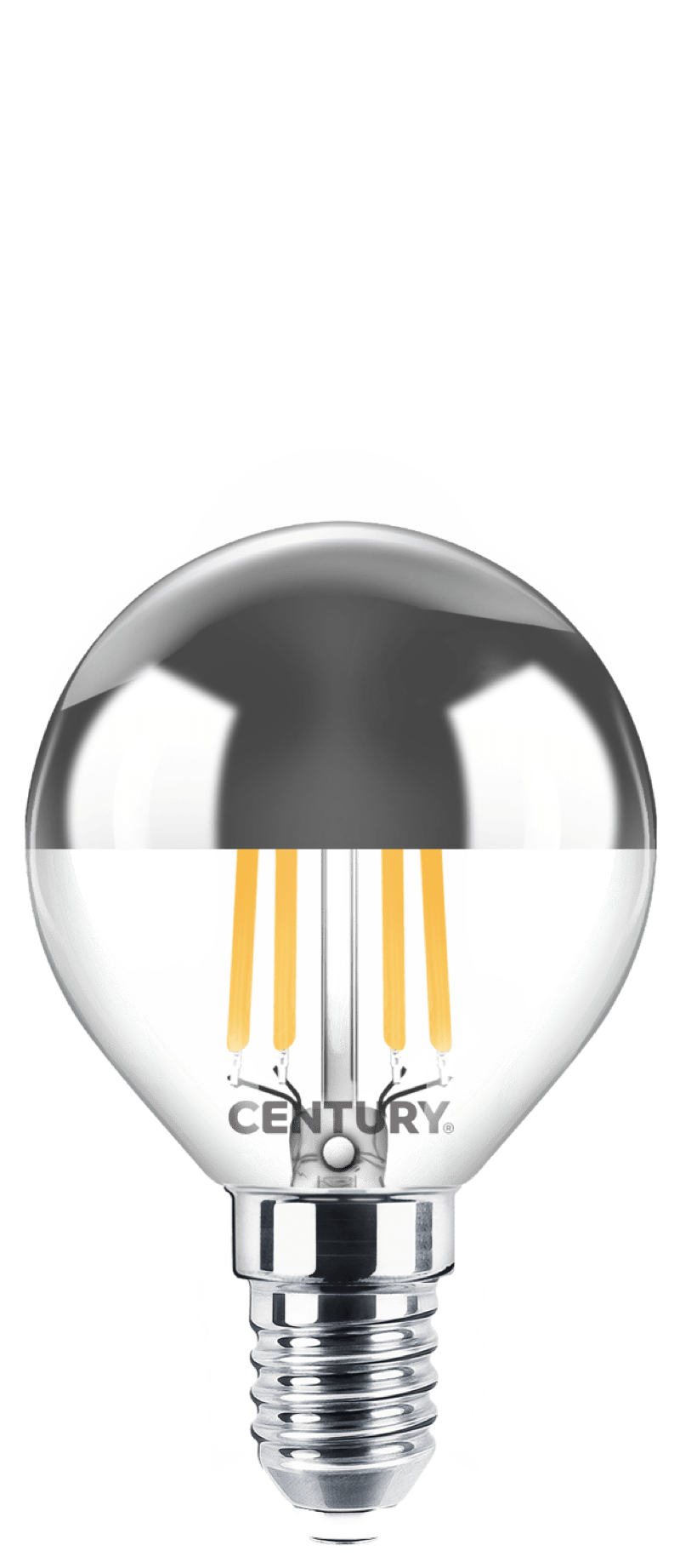 CENTURY ITALIA SRL - CUYINH1GSD-061427 FIL. LED INCANTO CHIARA SFERA SILVER DO